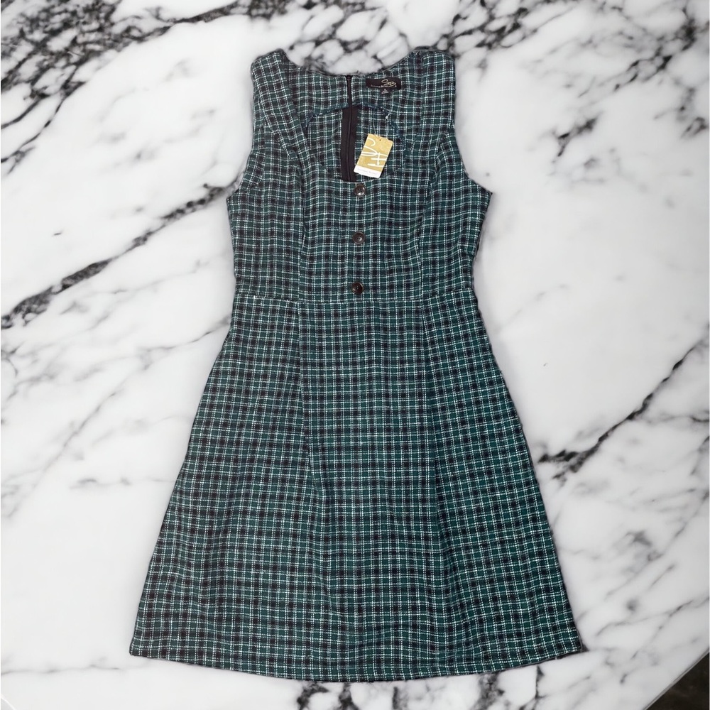 Suzanne Betro Plaid Dress